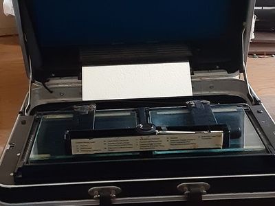Vintage Microfiche Reader – Excellent Condition – Perfect Working Condition