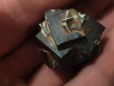 limonite after pyrite nice little show piece