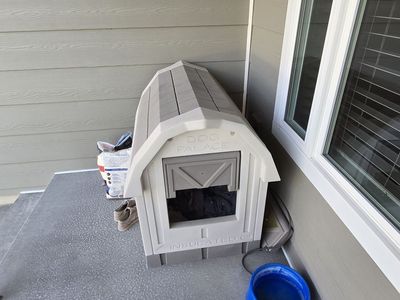 Dogpalace Dog House with Electric Heater