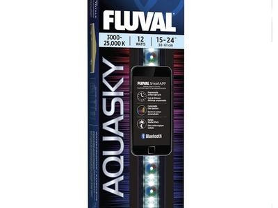 Fluval Aquasky 2.0 LED Aquarium Light – 12W, 15–24"