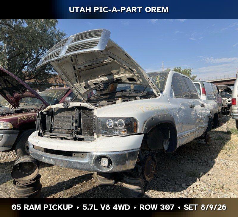 Just In! 2005 Dodge Ram Pickup Parts - UTPAP Orem
