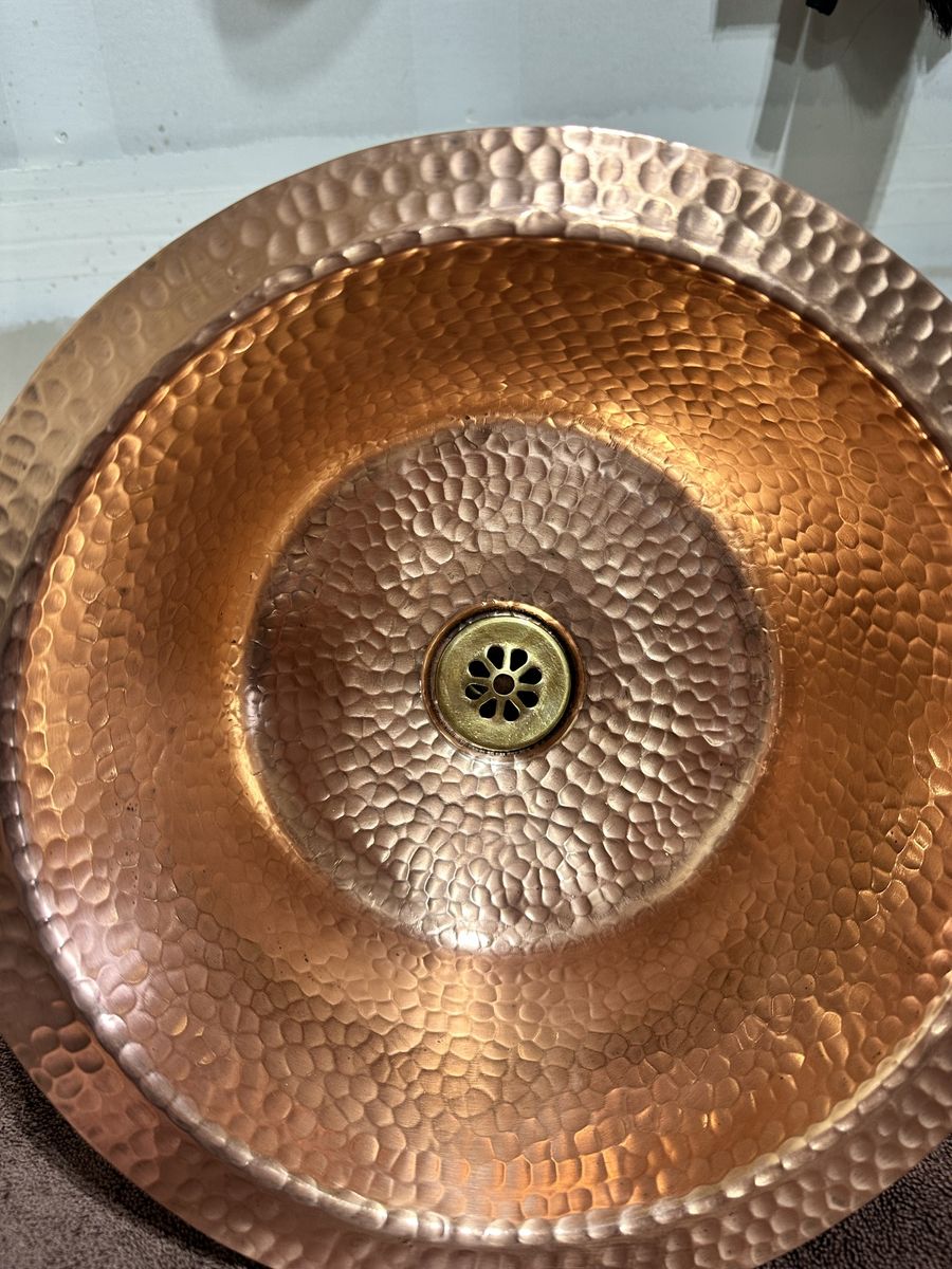 Hammered Copper Sink