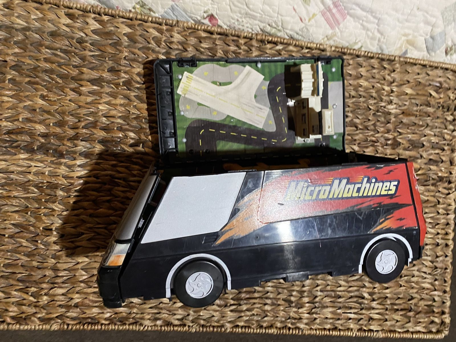 Vintage micro machine play sets