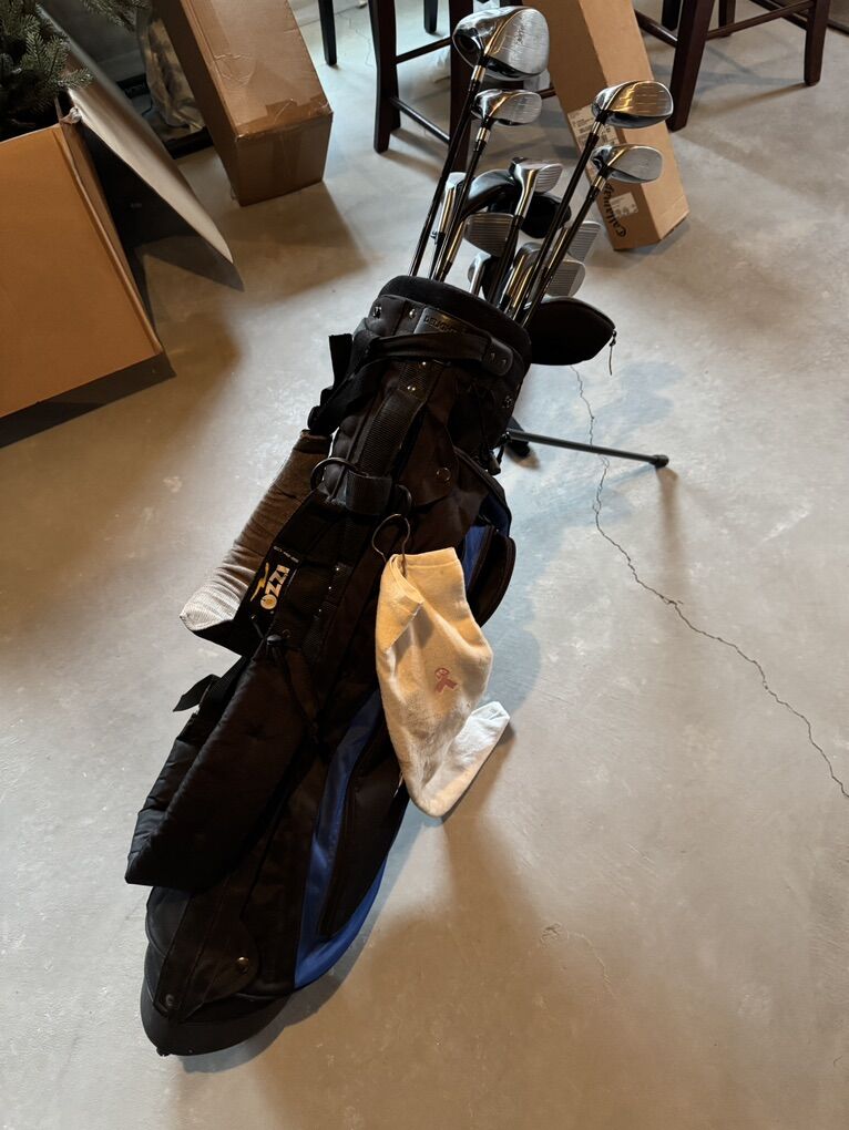 Old Set of Golf Clubs