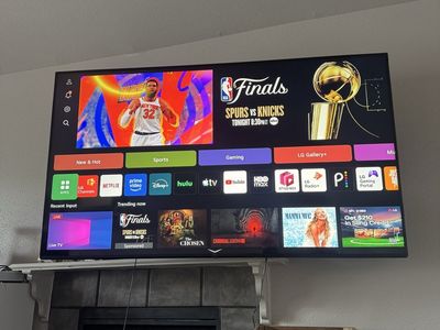 LG 75” TV + Wall Mount (Less than a year)