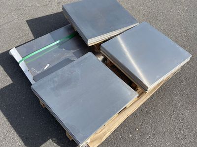 RYERSON Aluminum Plates 1/16” Thick, 24”x24” & 48”x48”