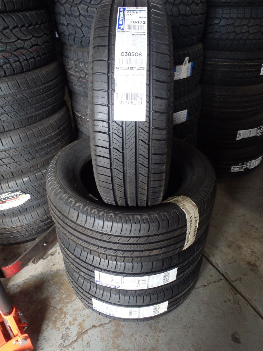 225/60R17 MICHELIN DEFENDER 2 SET OF BRAND NEW TIRES