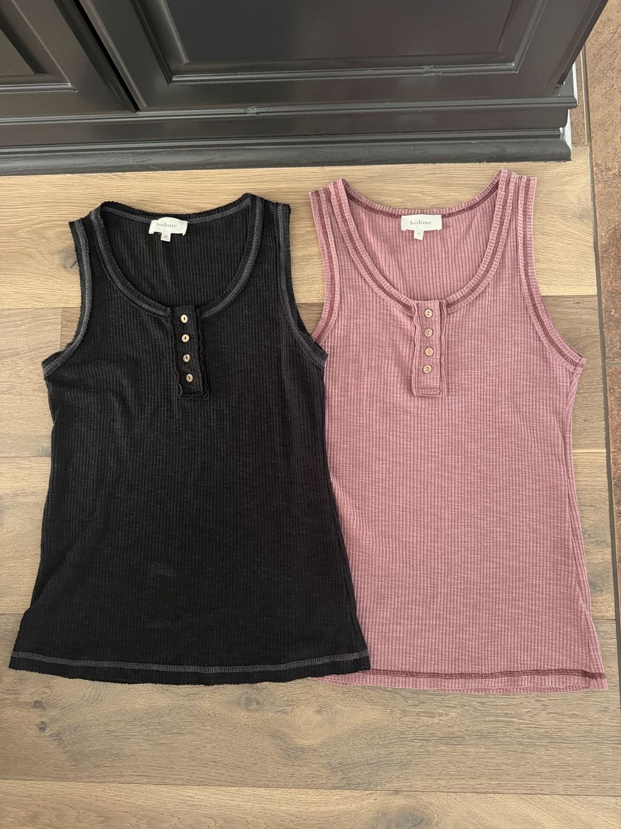 CUTE BOHME TANK TOPS- SIZE M