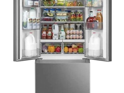 Midea 30 French Door Stainless Steel Refrigerator