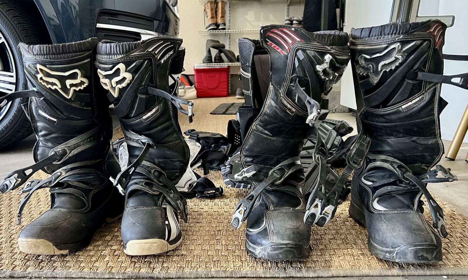 Fox Motorcycle Boots Size 12 & 13