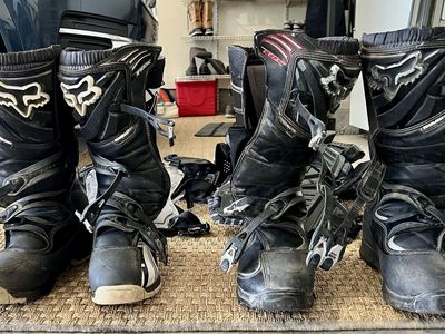 Fox Motorcycle Boots Size 12 & 13