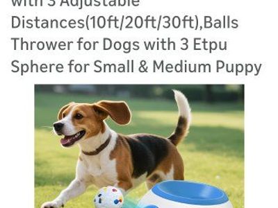 New in Box! Automotive Dog Ball Lancher