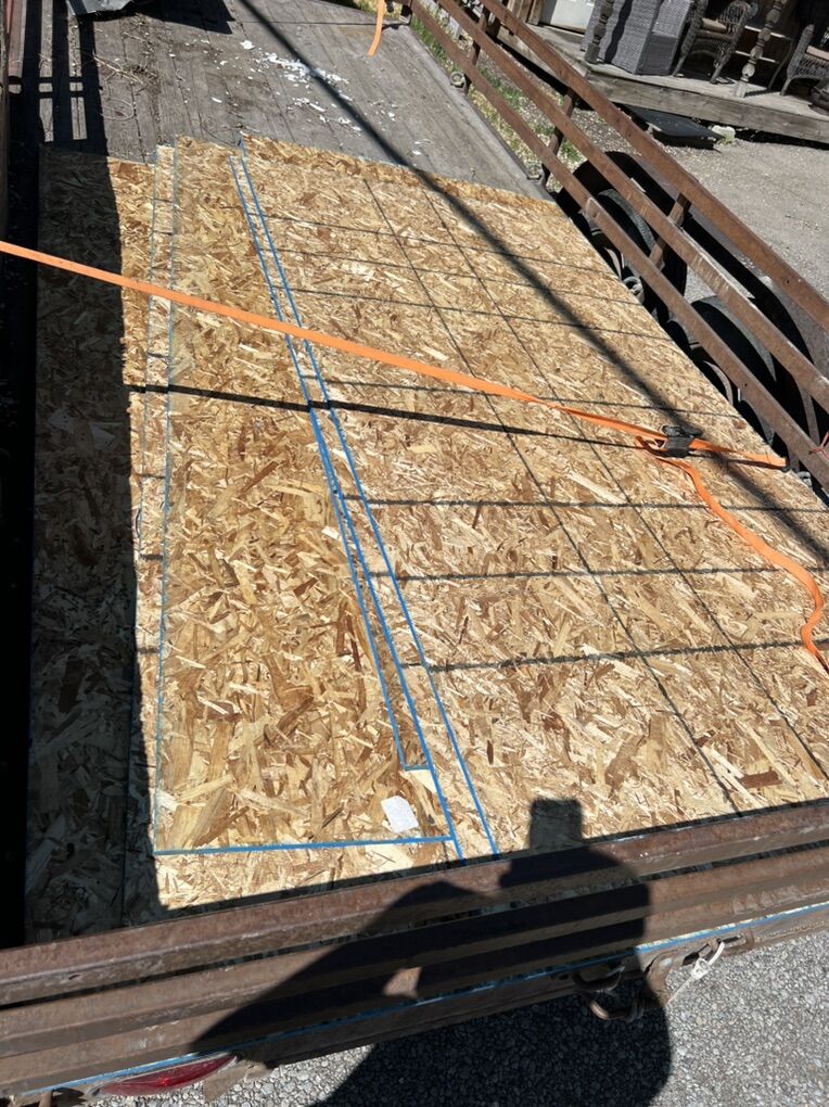 7/16 OSB Sheathing New $15 Ea 6 Sheets 4x8
