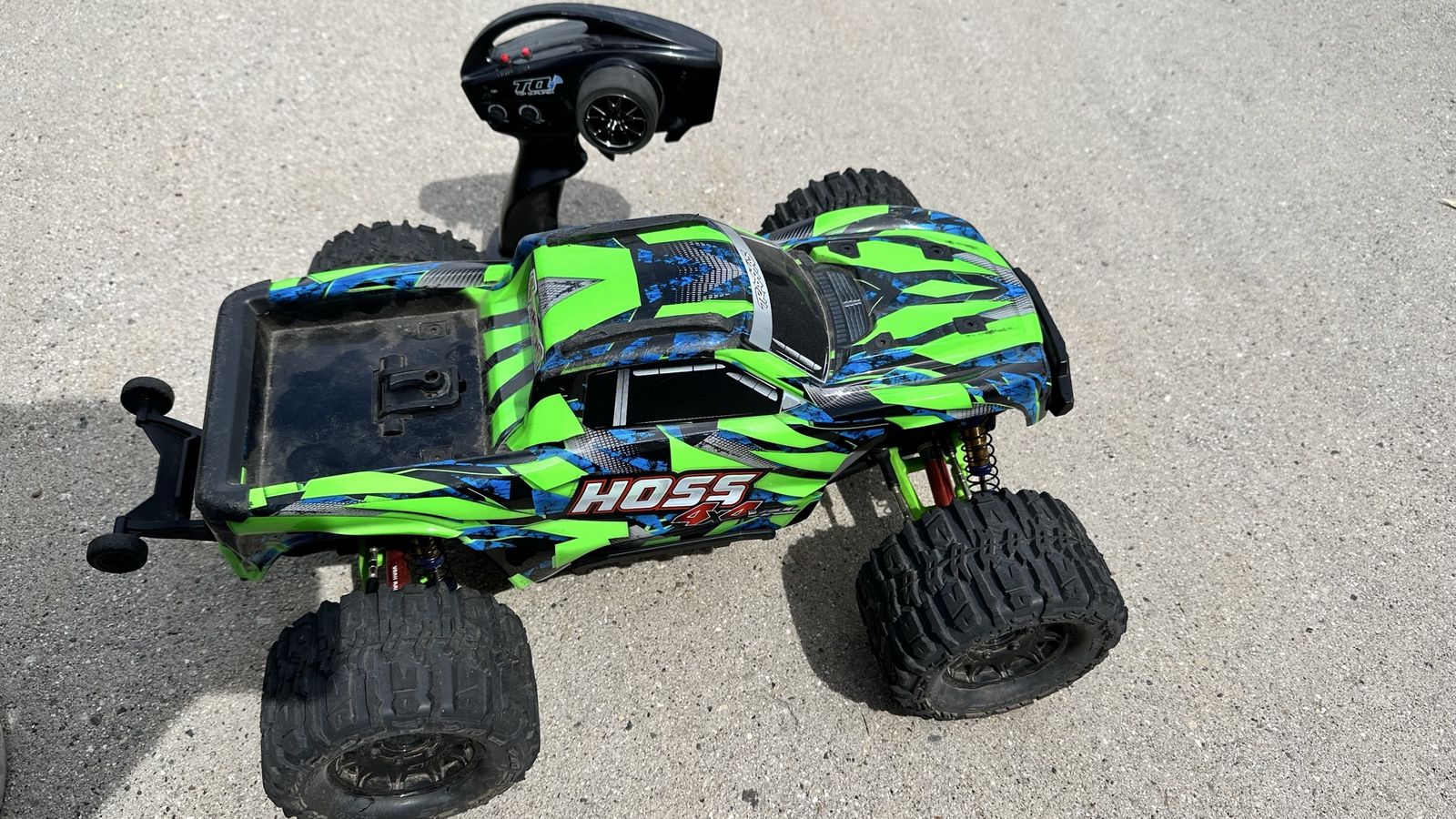 Upgraded Traxxas Hoss VXL 1/10 4X4 Truck