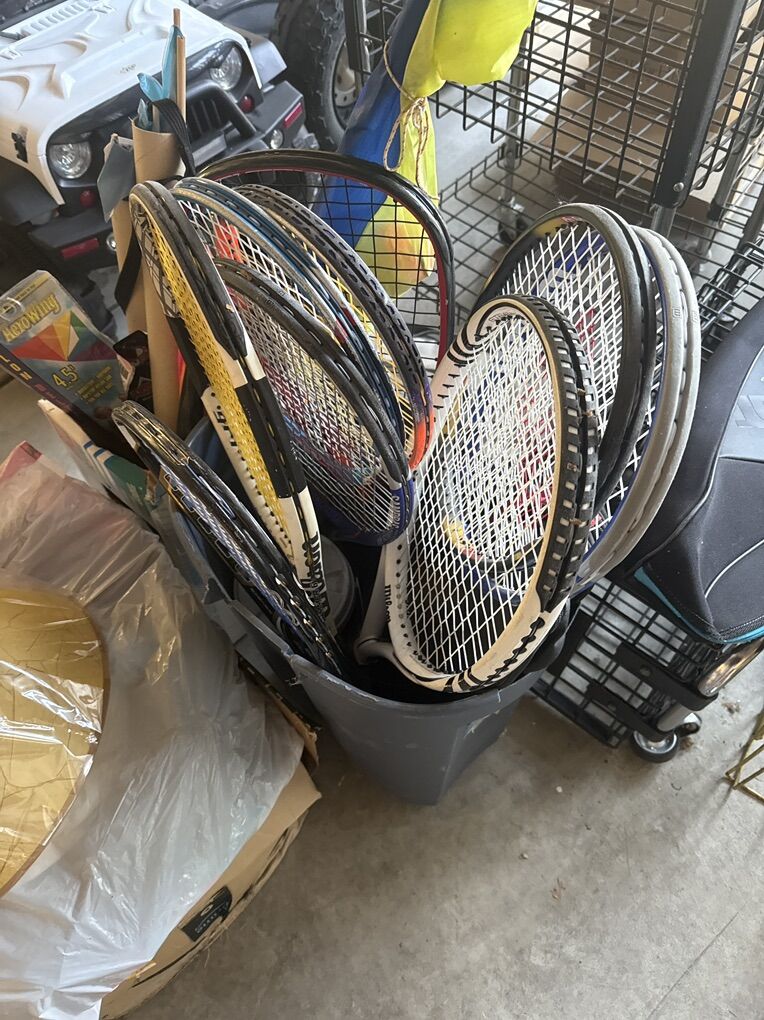 Tennis Racquets, Racquetball Racquets Top End