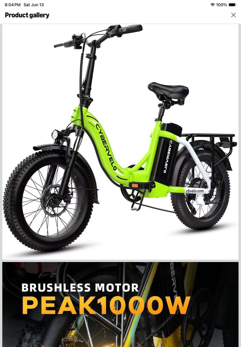 Woman’s E bike