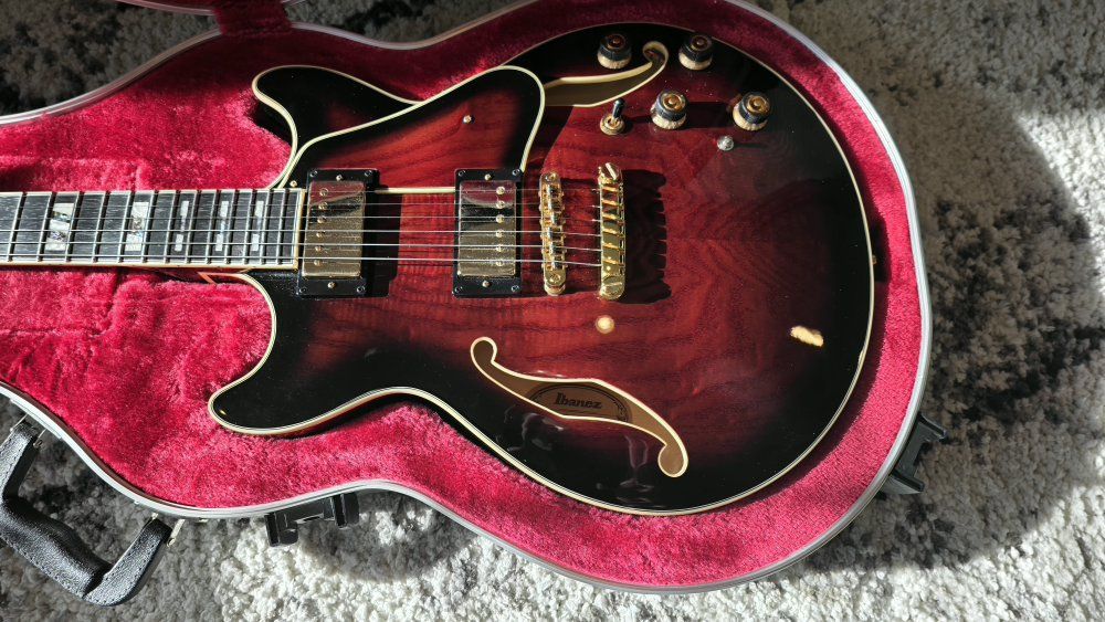 PLEK'D  Ibanez Artstar AM153QA w/case