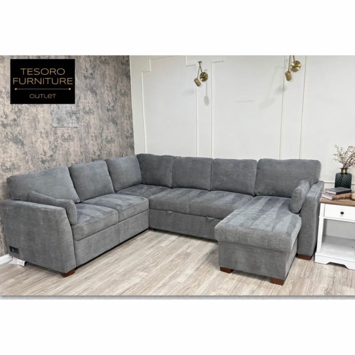 CODDLE SECTIONAL SOFA BED WITH STORAGE WE OFFER DELIVERY