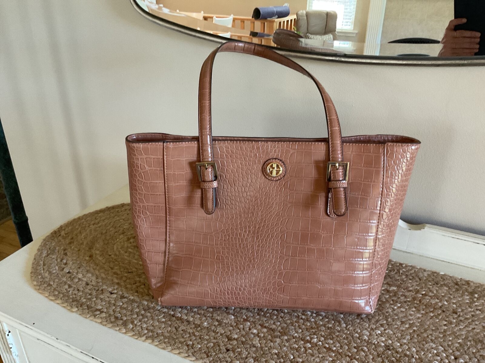Giani Bernini Tan Handbag