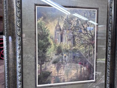 HARD TO FIND SANDRA RAST Eternal Reflections LDS Artist SIGNED & NUMBERED