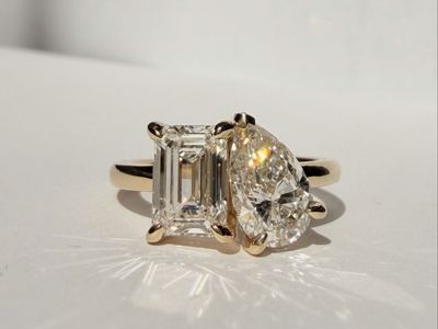 Toi et Moi Lab Grown Diamond Ring