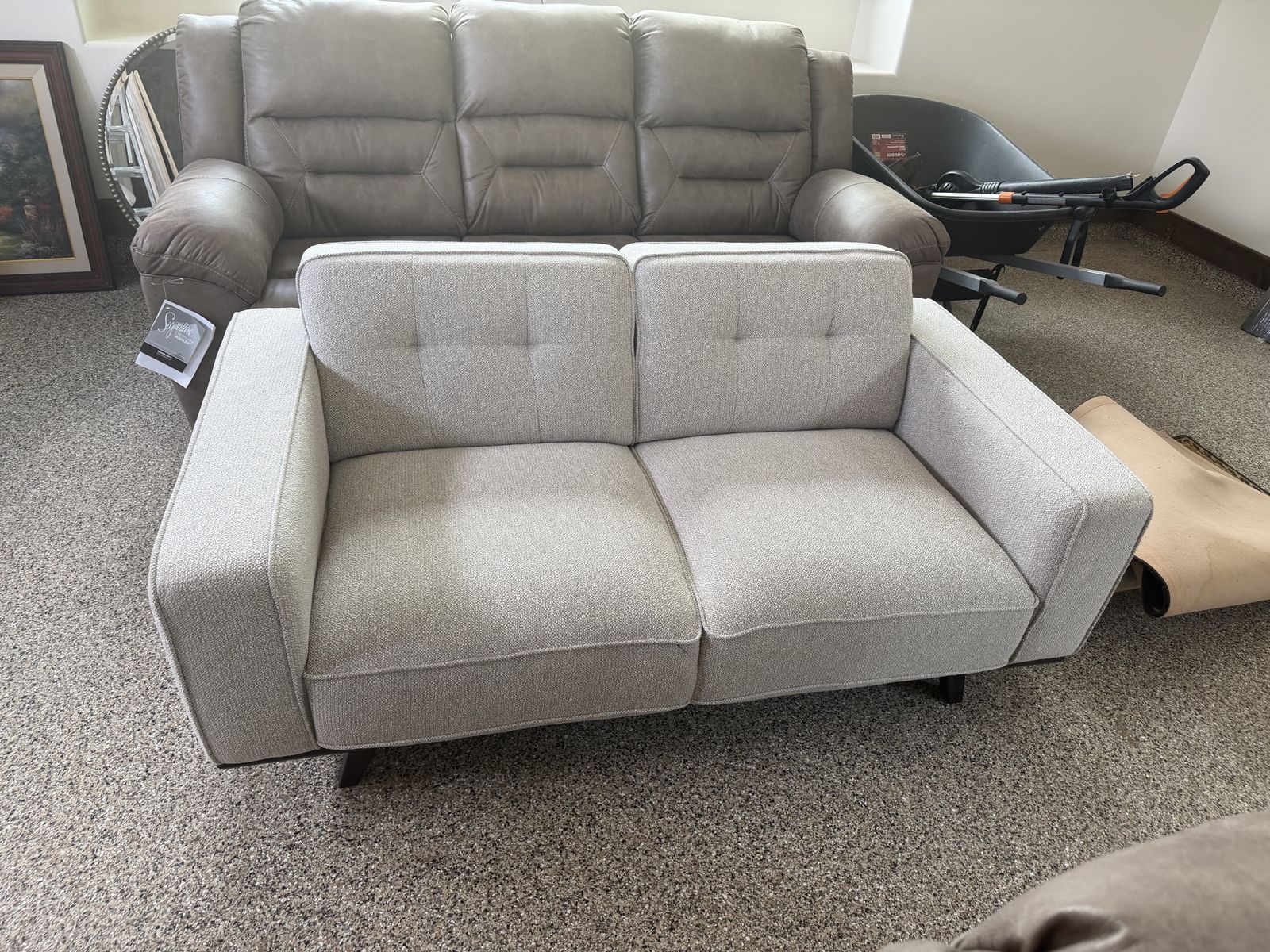 69 inch staging couch