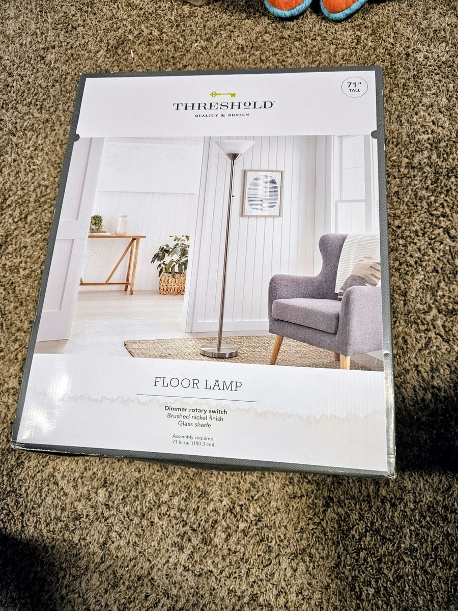 Threshold Floor Lamp w/dimmer switch