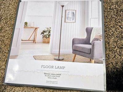 Threshold Floor Lamp w/dimmer switch