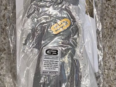 Grip Boost Loaded Pro Batting Gloves - Adult Large, Gray Leather