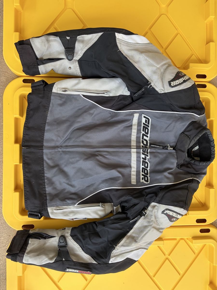Fieldsheer Armored Motorcycle Jacket with Removable Liner - Size XS