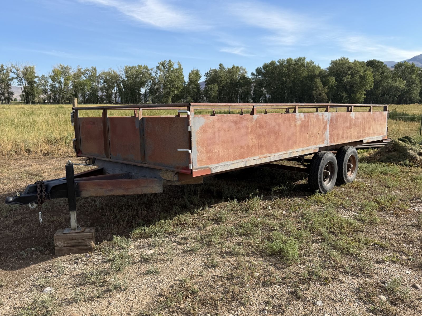 18’ Homemade trailer