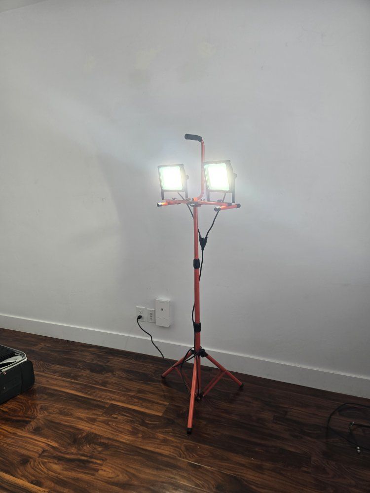Bobcat LED Work Light Tripod – Dual 100W