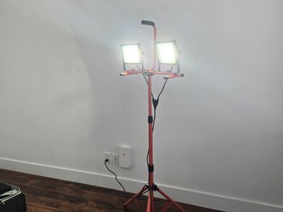 Bobcat LED Work Light Tripod – Dual 100W