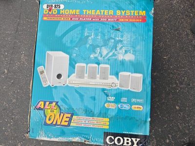 Coby DVD-925 Home Theater System - All-in-One DVD Player with 300W AM/FM Receiver