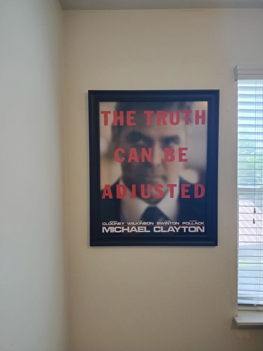 Original Michael Clayton Movie Poster