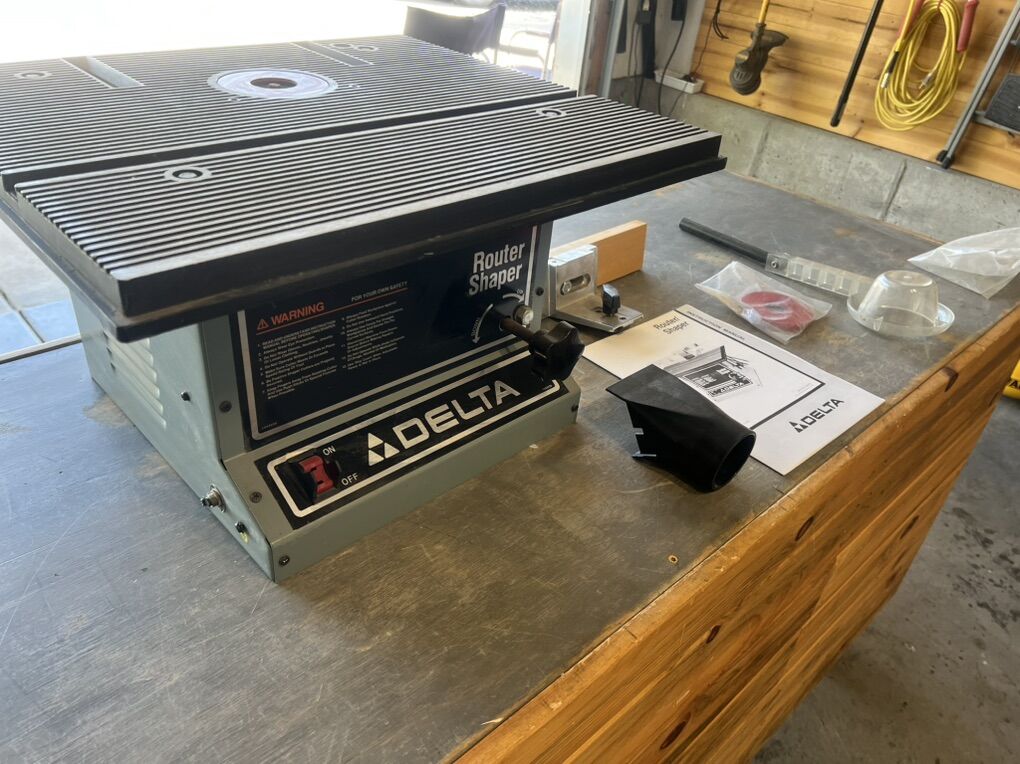 Delta Router Shaper 43-505 120v Manual