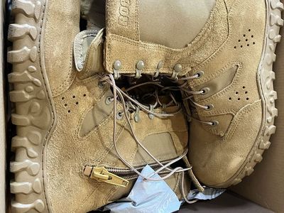 Rocky Men's10.5W Suede Military/Work Boots