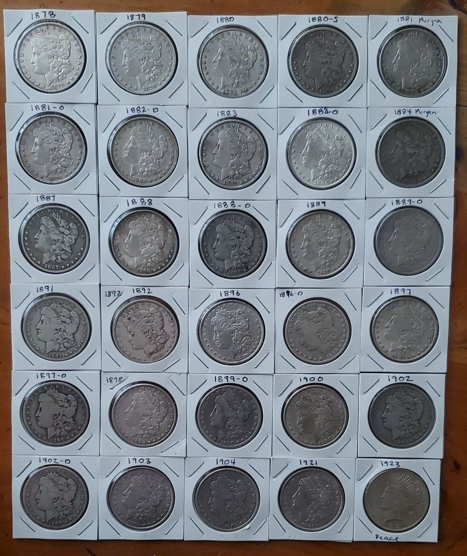 Morgan Silver Dollar Collection 
