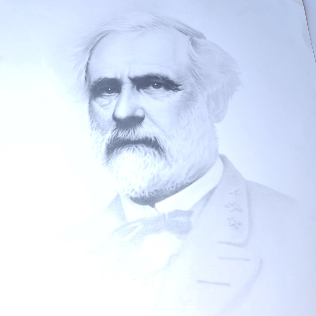 Robert E Lee Lithograph by Gary Saderup