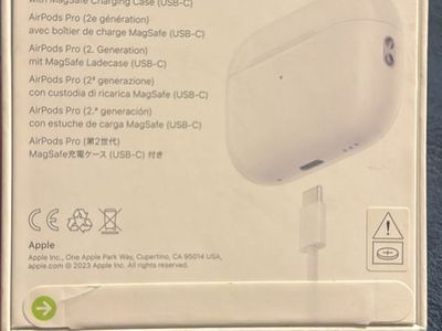 $120 OBO Unsealed NEW AirPod Pro (2nd Gen)