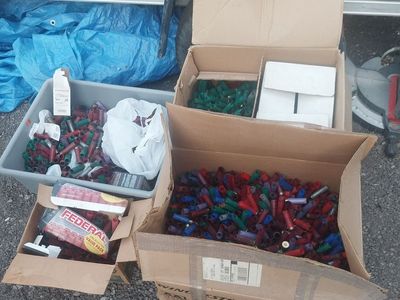 empty 12 gauge shotgun shells