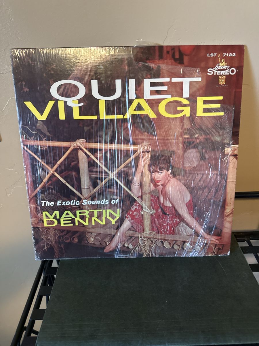 Martin Denny Quiet Village Vinyl LP Record Liberty Stereo LST 7122