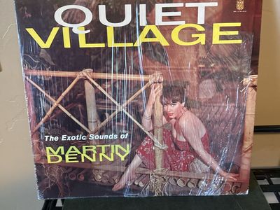 Martin Denny Quiet Village Vinyl LP Record Liberty Stereo LST 7122