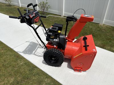 Ariens Deluxe 24 2-Stage Gas Snow Blower - 24 inch Clearing Width, Auto-Turn Steering