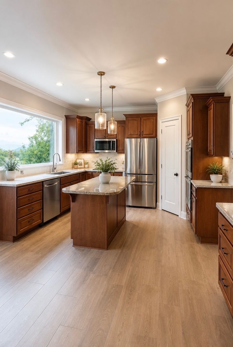 ‼️SALE- Delivery Available - Custom Maple Kitchen Cabinet Set w/ Granite