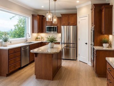 ‼️SALE- Delivery Available - Custom Maple Kitchen Cabinet Set w/ Granite