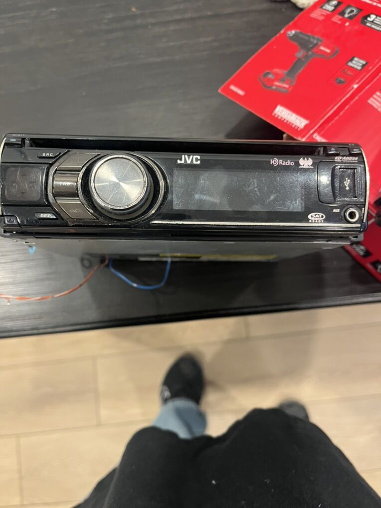 Sony And Jvc Face Plate Radios For The Car