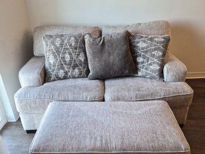Couch/Loveseat with Matching Ottoman