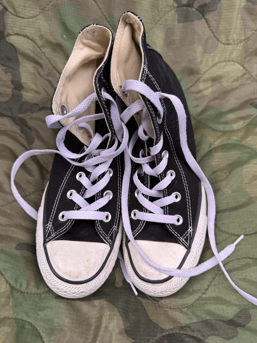 Converse Chuck Taylor All Star Hi Platform Plus Sneakers Black 543318C - Women's 7.5