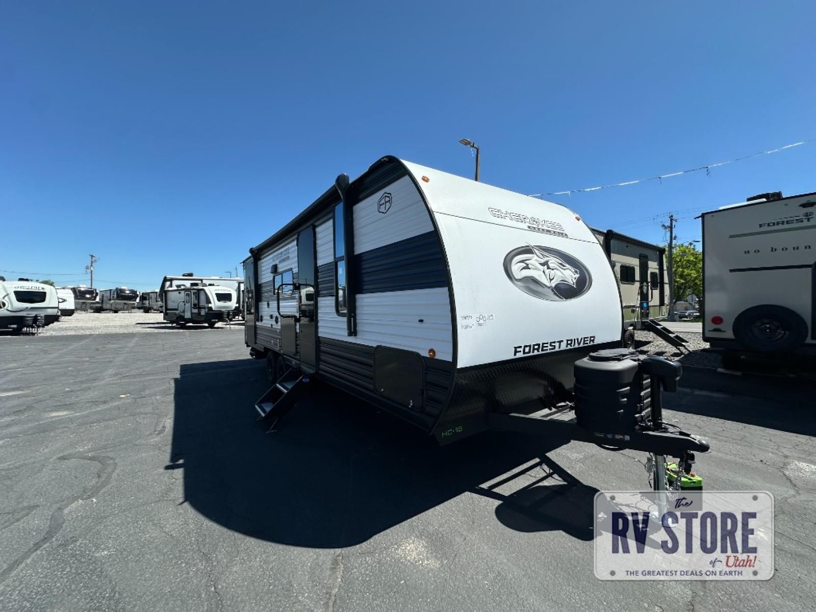 2026 Forest River RV Cherokee Grey Wolf 23DBH Travel Trailer Bunkhouse|Front Bedroom|Outdoor Kitchen|Two Entry/Exit Doors|U